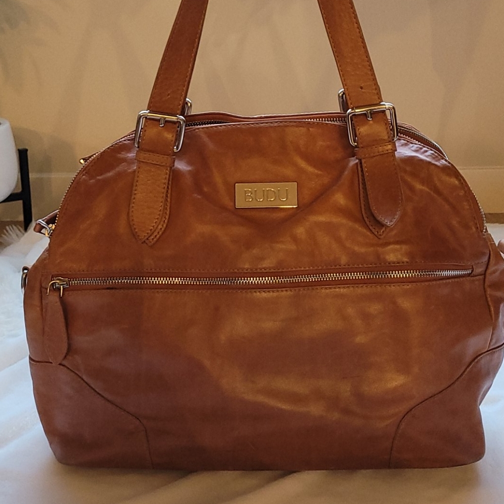 Tan Leather Budu Bag